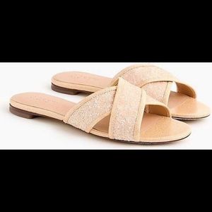 J. Crew Sparkle Sandals